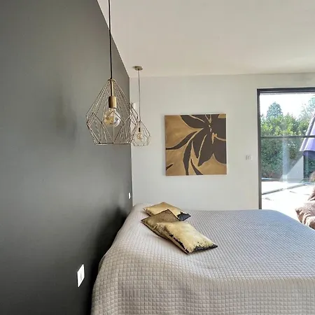 بيت للعطل L'oasis De - Elegance & Piscine Coulaines